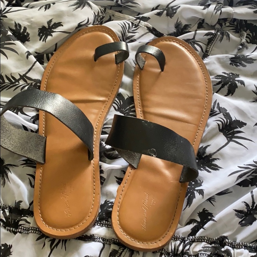 Black sandals